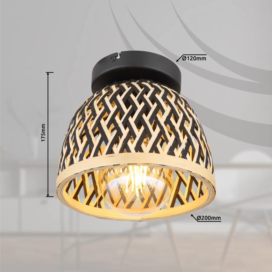 Globo 15767D1 - Taklampa COLLY 1xE27/15W/230V