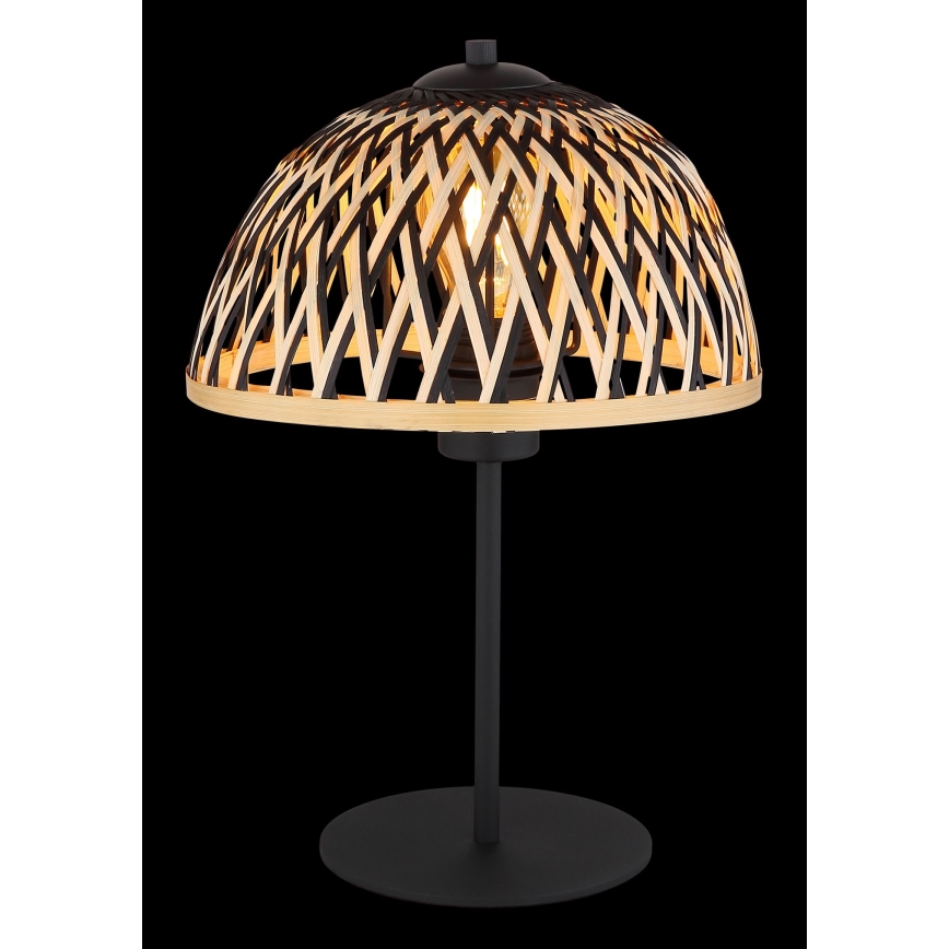 Globo - Bordslampa 1xE27/15W/230V Bambu