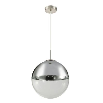 Globo - Ljuskrona med textilsladd 1xE27/40W/230V