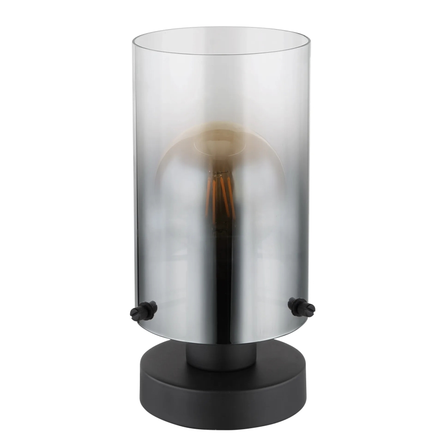 Globo - Bordslampa 1xE27/40W/230V diameter 12,5 cm svart