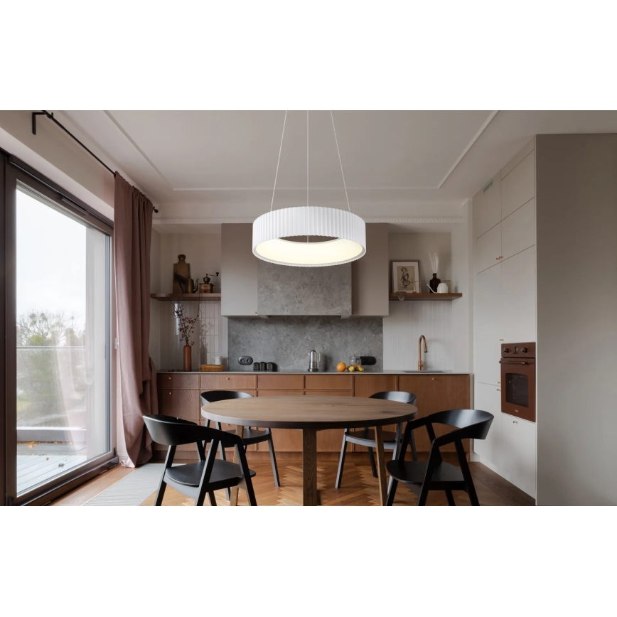 Globo - LED-pendel på kabel LED/45W/230V 2700/4000/6000K Ø 46 cm vit