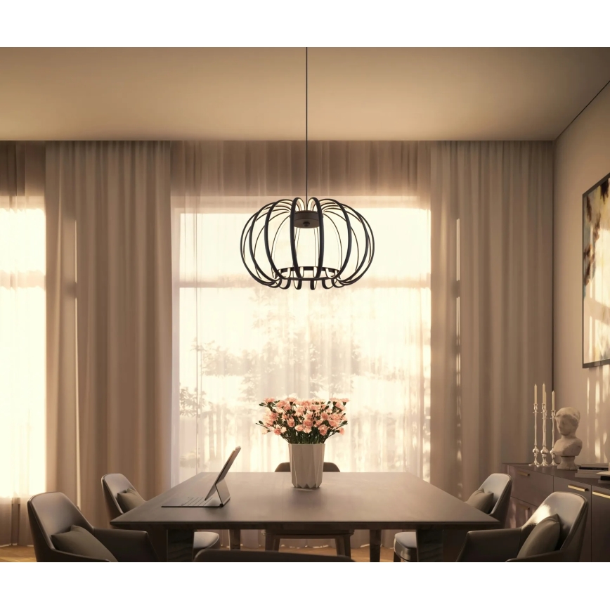 Globo - Dimbar LED-pendel på kabel LED/40W/230V 3000K svart