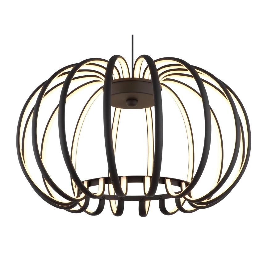 Globo - Dimbar LED-pendel på kabel LED/40W/230V 3000K svart