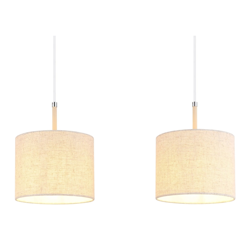 Globo - Hänglampa med sladd, 3xE27/40W/230V