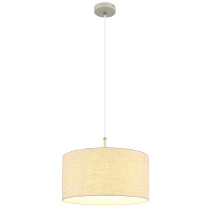 Globo - Pendellampa med sladd 1xE27/60W/230V