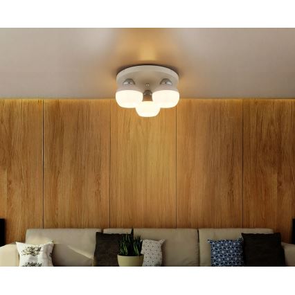 Globo - Taklampa 3xE27/60W/230V Ø 31,5 cm