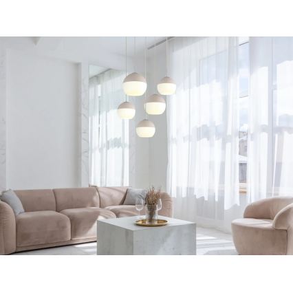 Globo - Takpendel med kabel 5xE27/60W/230V