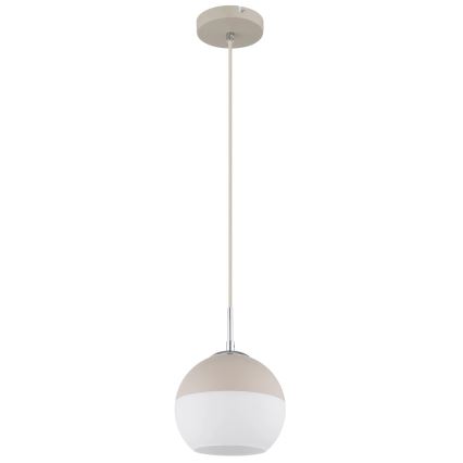Globo - Taklampa med kabelupphängning 1xE27/60W/230V Ø 20 cm