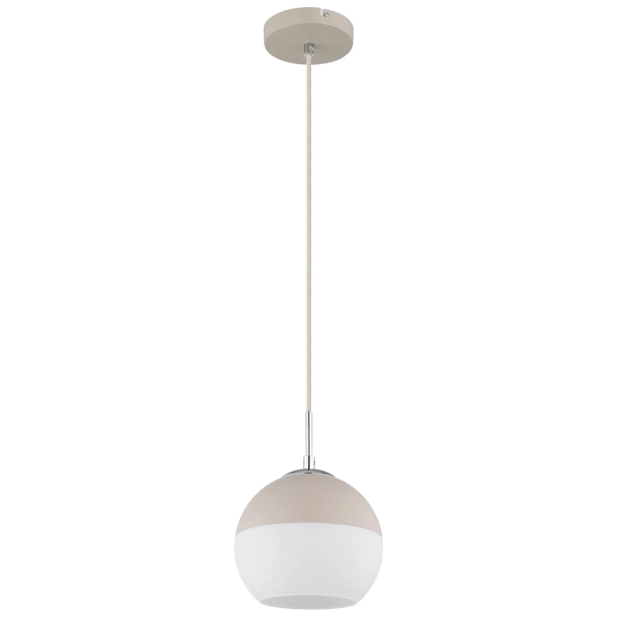 Globo - Taklampa med kabelupphängning 1xE27/60W/230V Ø 20 cm