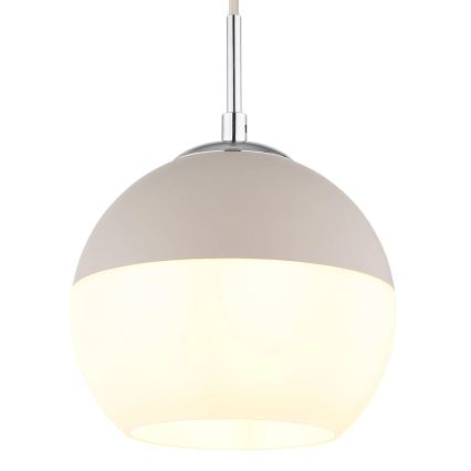 Globo - Taklampa med kabelupphängning 1xE27/60W/230V Ø 20 cm