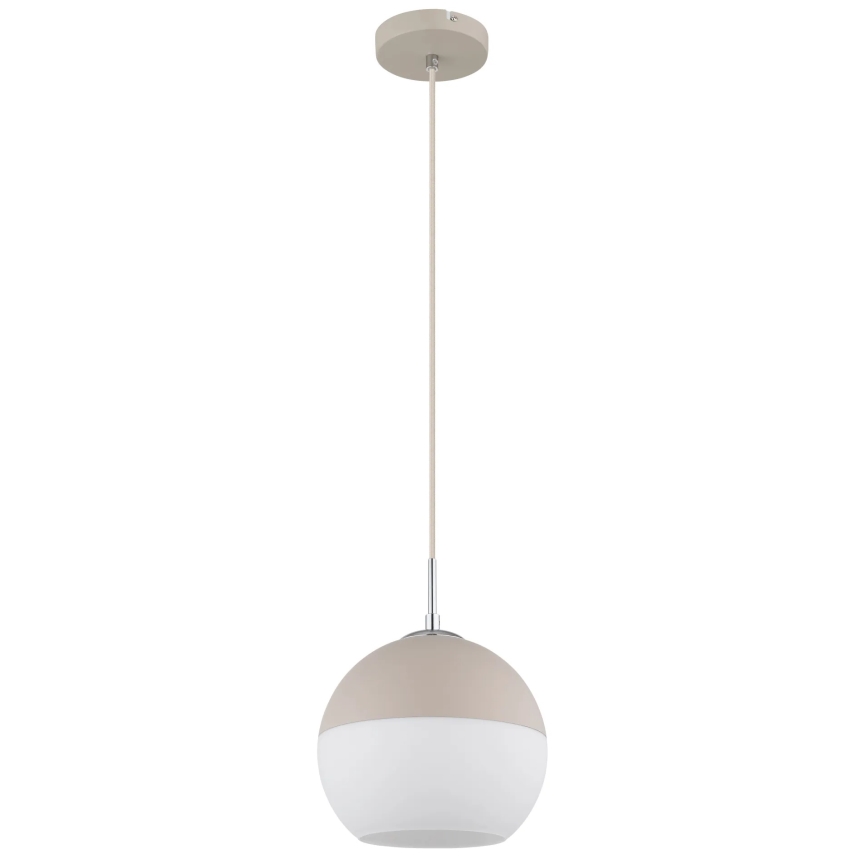 Globo - Takpendel med kabel 1xE27/60W/230V Ø 25 cm