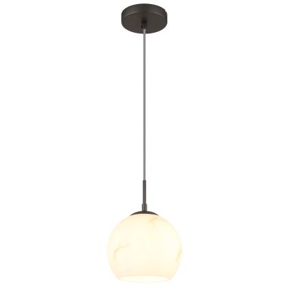 Globo - Takpendel på vajer 1xE27/60W/230V Ø 20 cm