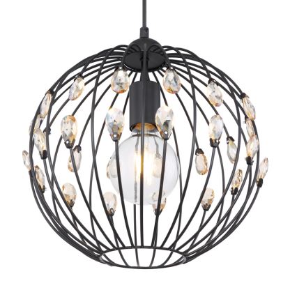 Globo - Takpendel på vajer 1xE27/60W/230V Ø 30 cm