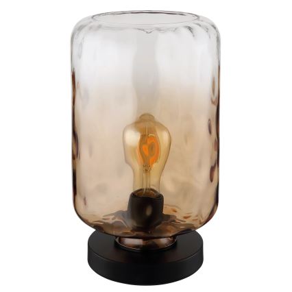 Globo - Bordslampa 1xE27/60W/230V brun