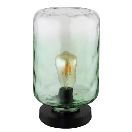Globo - Bordslampa 1xE27/60W/230V grön