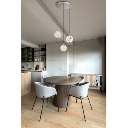Globo - LED-pendel på vajer LED/24W/230V