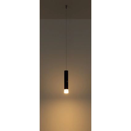 Globo - LED-uppladdningsarmatur 2-i-1, dimbar med beröringsstyrning, LED/2W/230/5V, svart