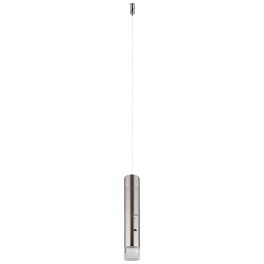 Globo - Dimmbar beröringsstyrd uppladdningsbar lampa 2 i 1 LED/2W/230/5V matt krom