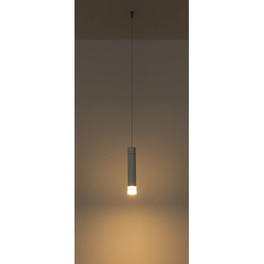 Globo - Dimbar 2-i-1 LED-lampa med touchfunktion, uppladdningsbar, 2W/230/5V, vit