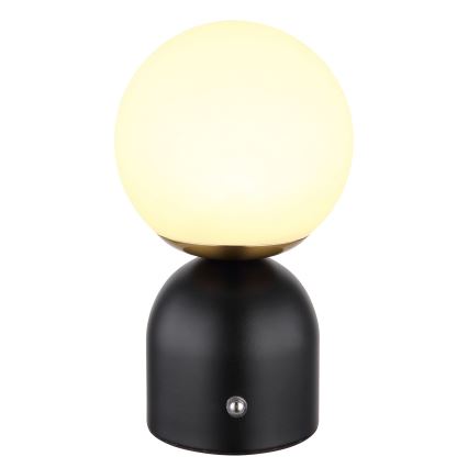 Globo - LED dimbar touchbordslampa LED/2,5W/3,7V 2700/4000/6500K 1800 mAh USB svart