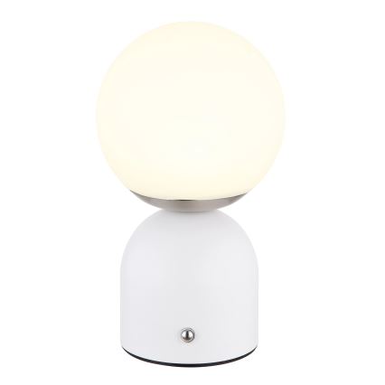 Globo - LED dimbar touchbordslampa LED/2,5W/3,7V 2700/4000/6500K 1800 mAh USB vit