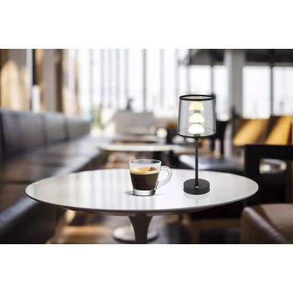 Globo - LED dimbar uppladdningsbar touchbordslampa LED/2,5W/3,7V 2700/4000/6500K 1800 mAh svart