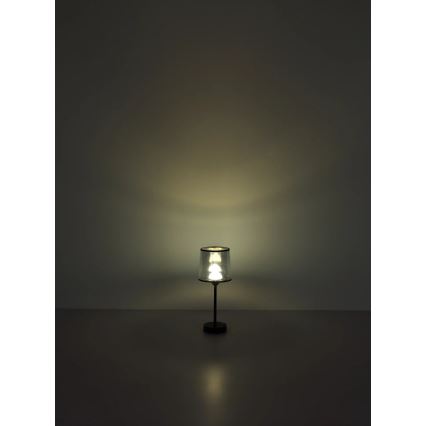 Globo - LED dimbar uppladdningsbar touchbordslampa LED/2,5W/3,7V 2700/4000/6500K 1800 mAh svart