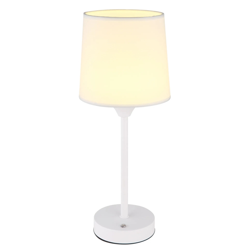 Globo - LED Dimbar uppladdningsbar touch bordslampa LED/2,5W/3,7V 2700/4000/6500K 1800 mAh vit