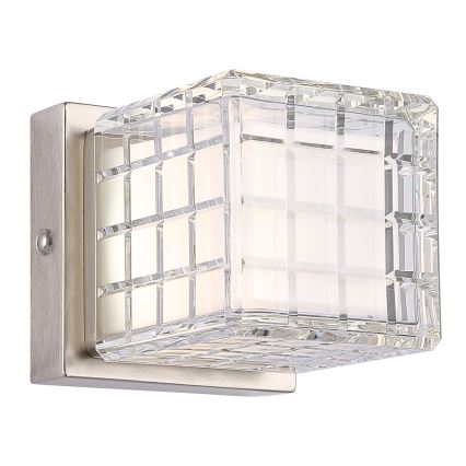 Globo - LED dimbar touchbordslampa LED/2,5W/3,7V 2700K/4000K/6500K 1800 mAh USB matt krom