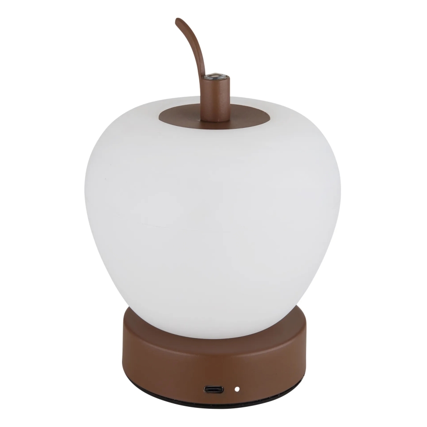 Globo - LED dimbar touchbordslampa LED/2W/3,7V 2700K/4000K/6500K 1200 mAh USB brun