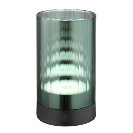 Globo - LED Utomhus ljusreglerad uppladdningsbar beröring bordslampa LED/2W/3,7V 2700/4000/6500K 1200mAh IP44 grön