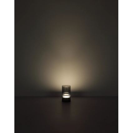 Globo - LED Utomhus ljusreglerad uppladdningsbar beröring bordslampa LED/2W/3,7V 2700/4000/6500K 1200mAh IP44 grå