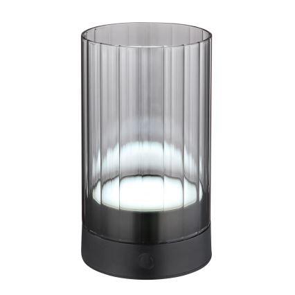 Globo - LED Utomhus ljusreglerad uppladdningsbar beröring bordslampa LED/2W/3,7V 2700/4000/6500K 1200mAh IP44 grå