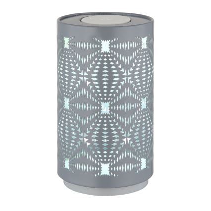 Globo - LED RGB Touchuppladdningsbar bordslampa LED/1W/5V 500 mAh grå