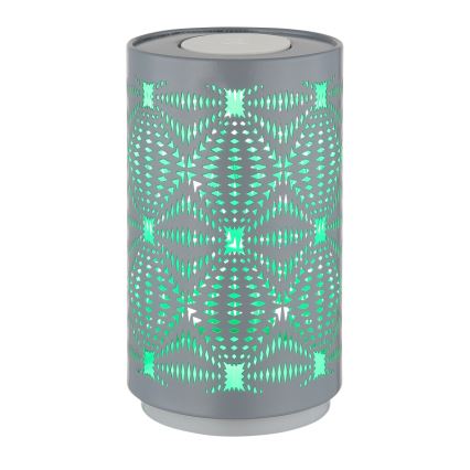 Globo - LED RGB Touchuppladdningsbar bordslampa LED/1W/5V 500 mAh grå