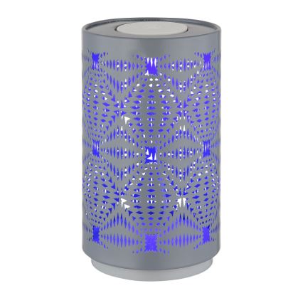 Globo - LED RGB Touchuppladdningsbar bordslampa LED/1W/5V 500 mAh grå