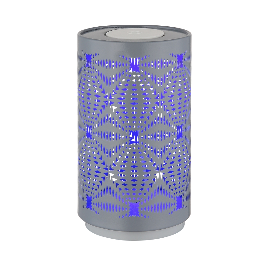 Globo - LED RGB Touchuppladdningsbar bordslampa LED/1W/5V 500 mAh grå