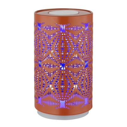 Globo - LED RGB Touch-laddningsbar bordslampa LED/1W/5V 500 mAh koppar