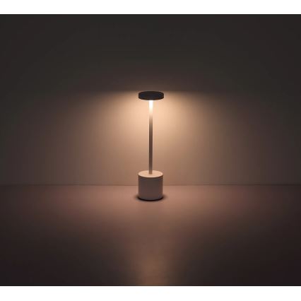 Globo - LED dimbar touchbordslampa LED/1,2W/3,7V 2000K/3500K/7000K 1200 mAh USB vit