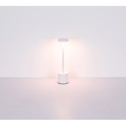 Globo - LED dimbar touchbordslampa LED/1,2W/3,7V 2000K/3500K/7000K 1200 mAh USB vit
