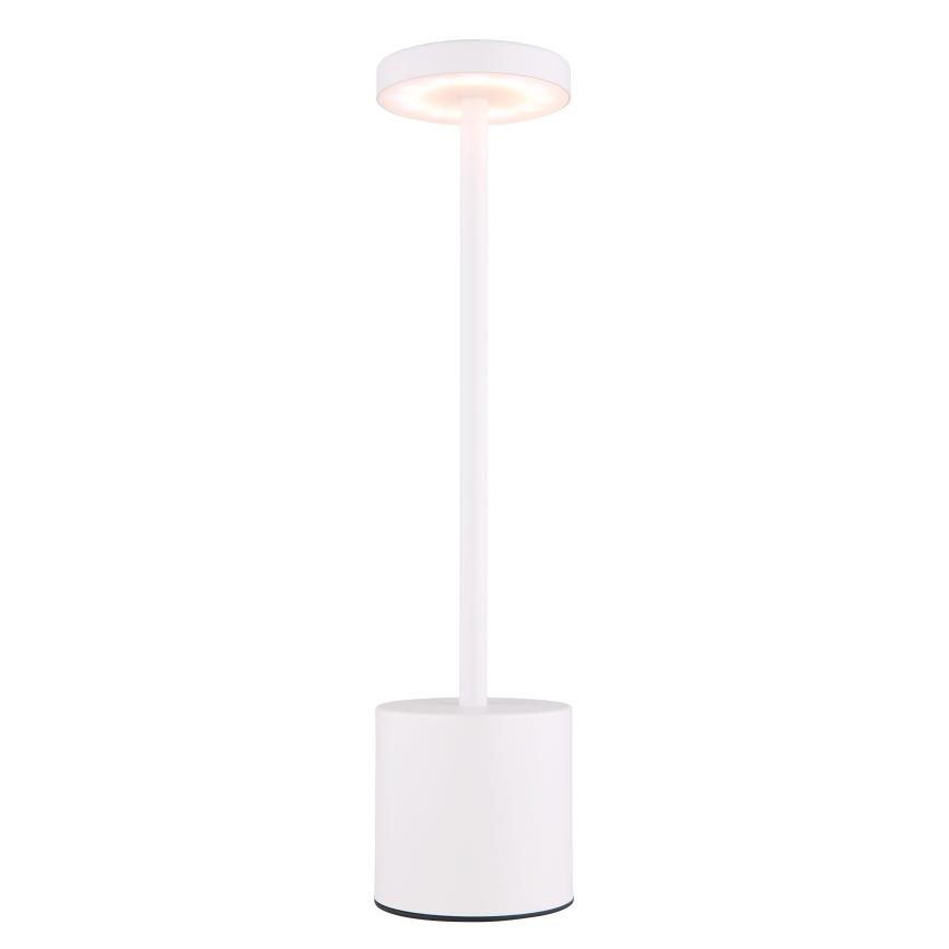 Globo - LED dimbar touchbordslampa LED/1,2W/3,7V 2000K/3500K/7000K 1200 mAh USB vit