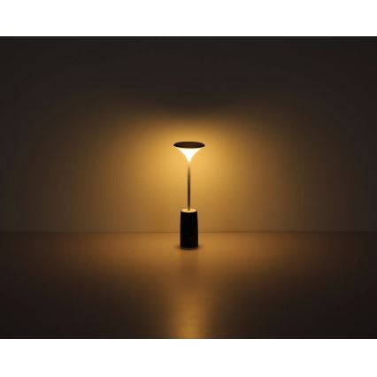 Globo - LED Dimbar uppladdningsbar touch bordslampa LED/1,2W/3,7V 3000K 1500mAh svart