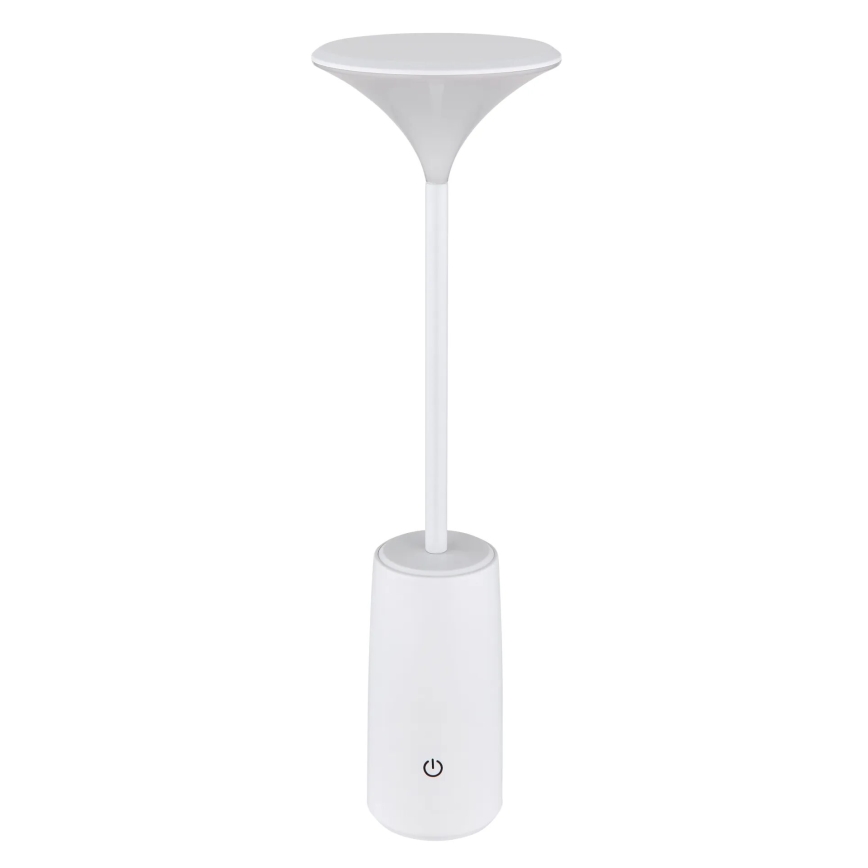 Globo - LED Dimbar uppladdningsbar touch bordslampa LED/1,2W/3,7V 3000K 1500mAh vit