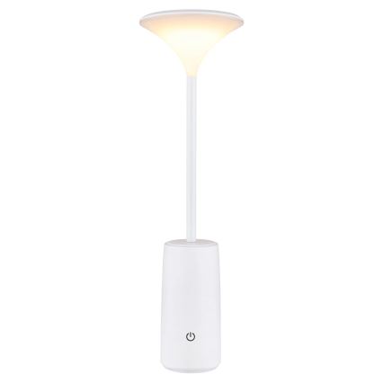 Globo - LED Dimbar uppladdningsbar touch bordslampa LED/1,2W/3,7V 3000K 1500mAh vit