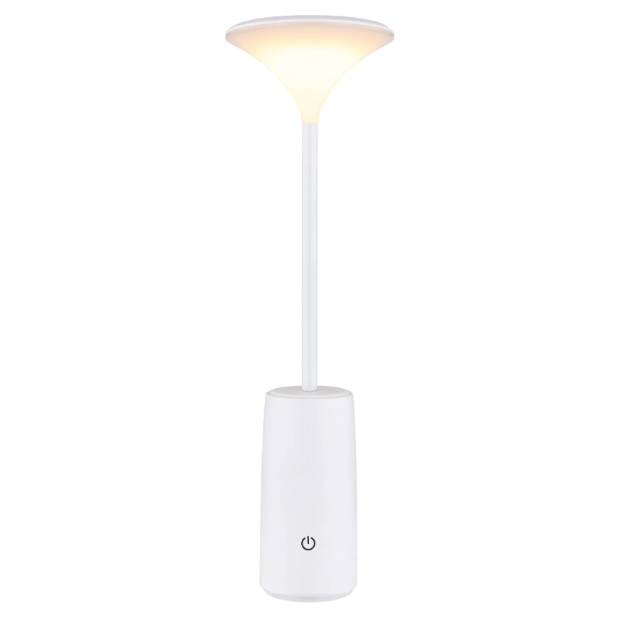 Globo - LED Dimbar uppladdningsbar touch bordslampa LED/1,2W/3,7V 3000K 1500mAh vit
