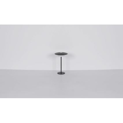 Globo - LED Utomhusbordslampa med laddning, touch, LED/3W/3,7V 1800/2700/3000K IP44 1800 mAh grå