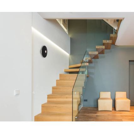 Globo - LED Utomhus laddningsbar touchbordslampa LED/3W/3,7V 1800/2700/3000K IP44 1800 mAh svart