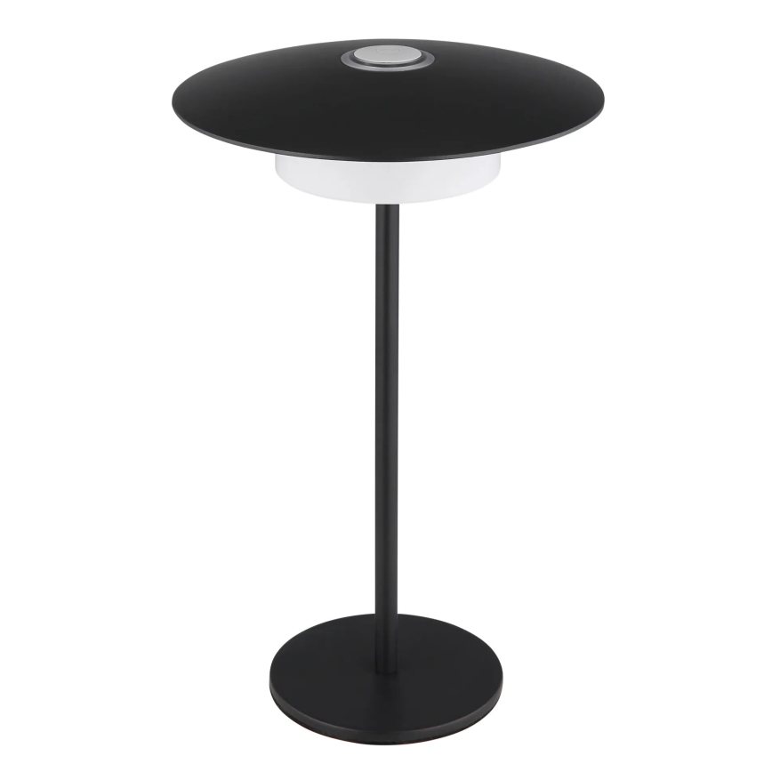 Globo - LED Utomhus laddningsbar touchbordslampa LED/3W/3,7V 1800/2700/3000K IP44 1800 mAh svart