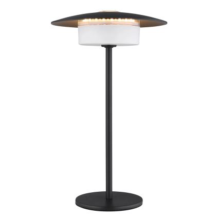 Globo - LED Utomhus laddningsbar touchbordslampa LED/3W/3,7V 1800/2700/3000K IP44 1800 mAh svart