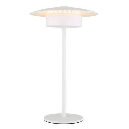 Globo - LED Utomhusbordslampa med laddning, touchkontroll LED/3W/3,7V 1800/2700/3000K IP44 1800 mAh vit